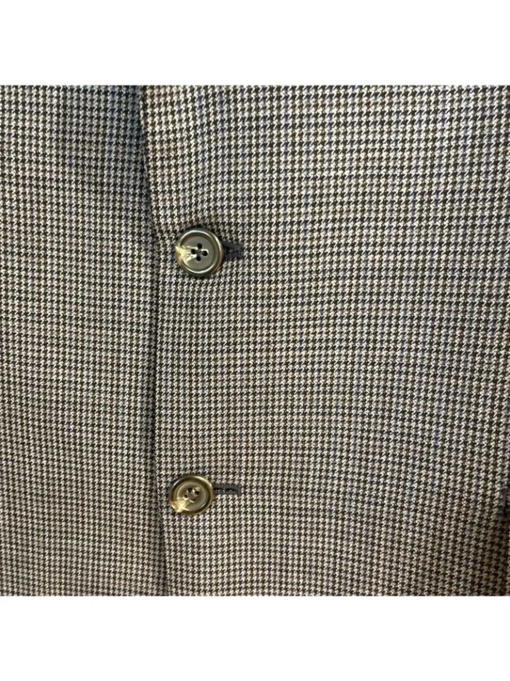 Lauren Ralph Lauren Mens Blazer Jacket Sz 48R Blue&black Herringbone Sport Coat